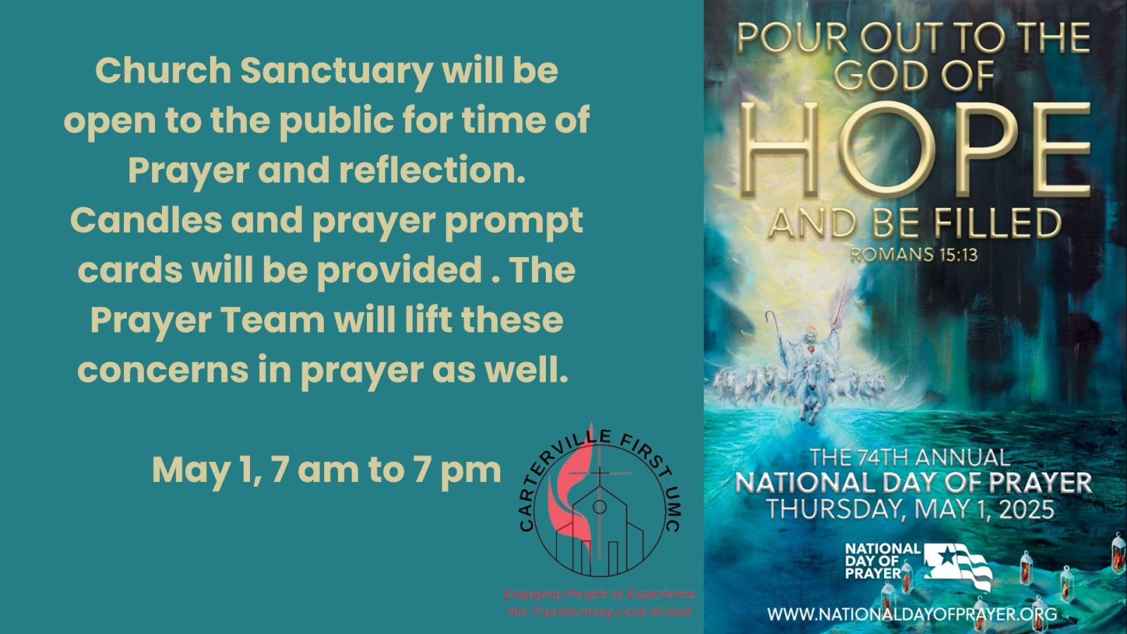 National Day of Prayer flyer (Presentation)