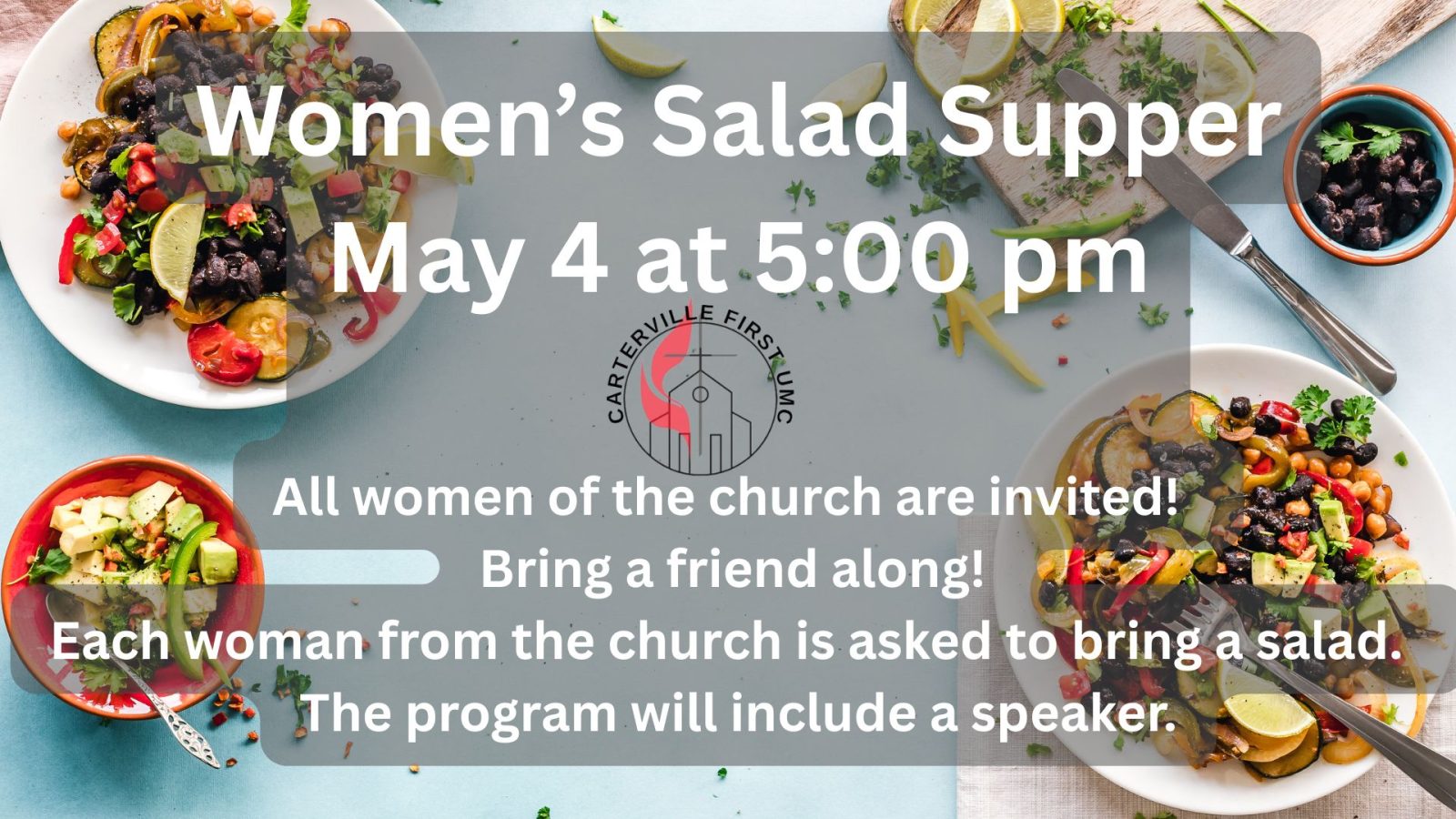 women's salad supper